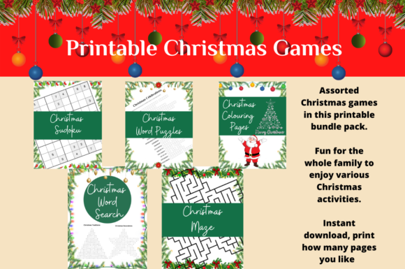 Christmas Games Book