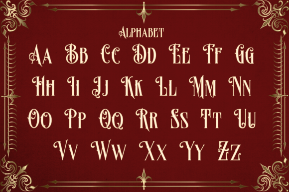 Christmas Lovers Font PNG with transparent background - Preview 2