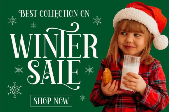 Christmas Sparkle Font - Preview 2