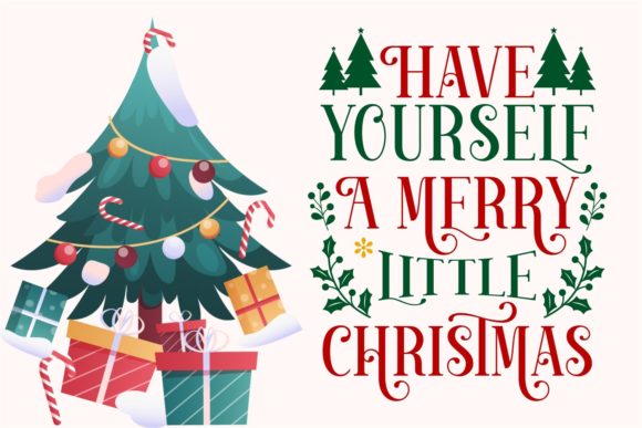 Christmas Sparkle Font - Preview 3