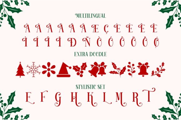Christmas Sparkle Font - Preview 6