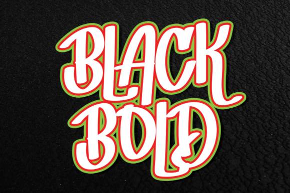 Crack Font - Preview 3