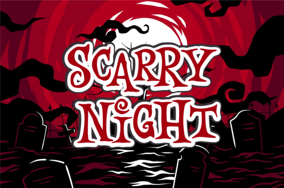 Creepy Pumpkin Font - Preview 2
