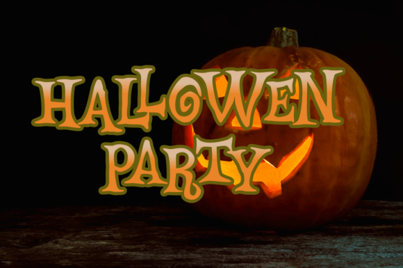 Creepy Pumpkin Font - Preview 3