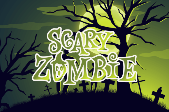 Creepy Pumpkin Font - Preview 4
