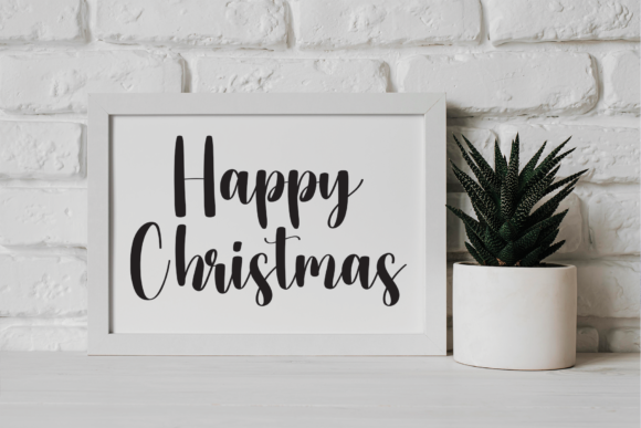 December is Coming Font - Preview 1