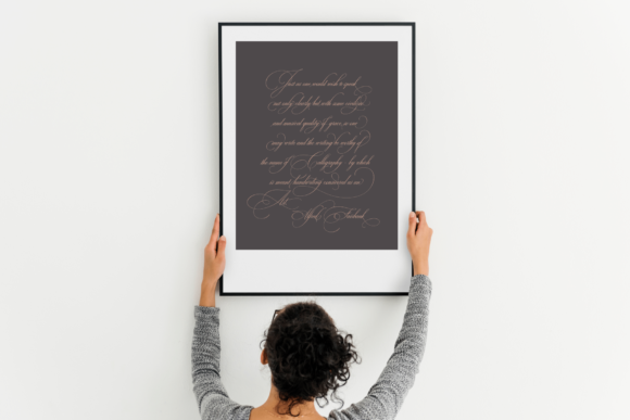 Ecatherina Font PNG with transparent background - Preview 2