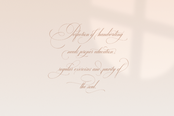 Ecatherina Font PNG with transparent background - Preview 4