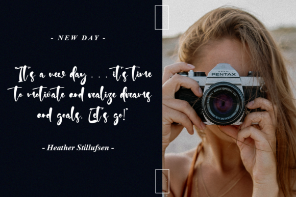 Enjoy Days Font - Preview 6