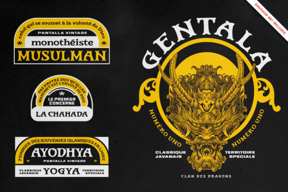 Gentala Font - Preview 1