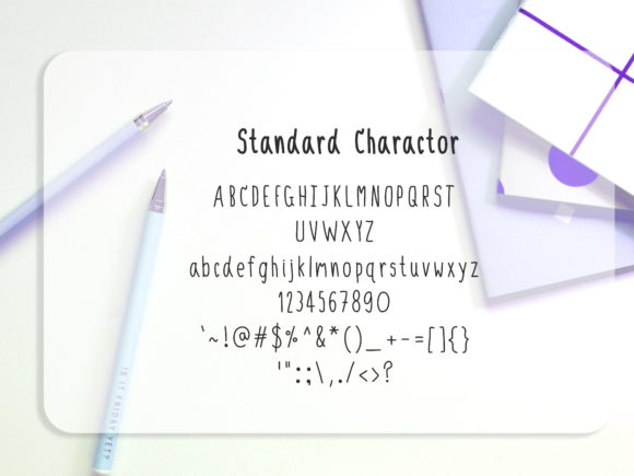Happy Tulip Font font preview - 1