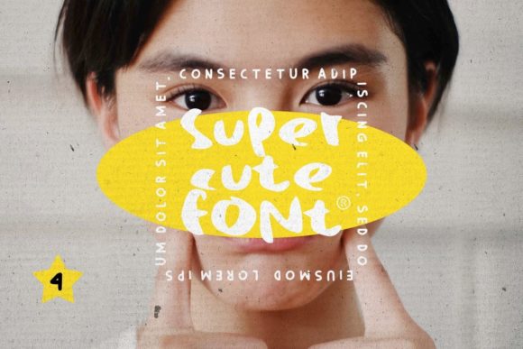 Hedhog Font PNG with transparent background - Preview 3
