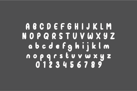 Milkypie Font PNG with transparent background - Preview 1