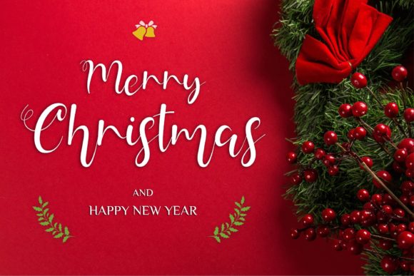 Mommy Christmas Font PNG with transparent background - Preview 1