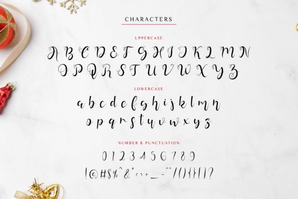 Mommy Christmas Font PNG with transparent background - Preview 5
