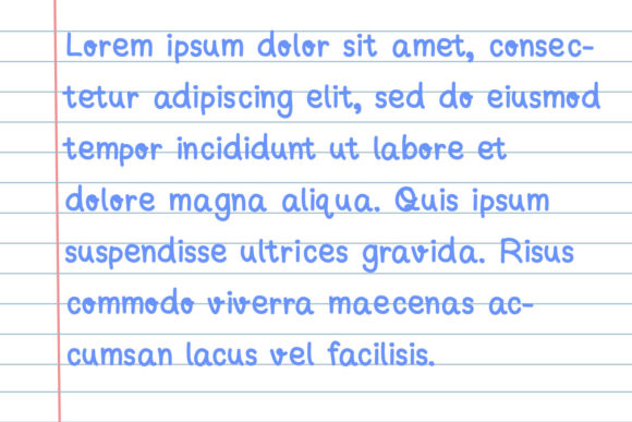 Poppychic Font PNG with transparent background - Preview 2