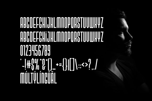 Professional Font PNG with transparent background - Preview 4