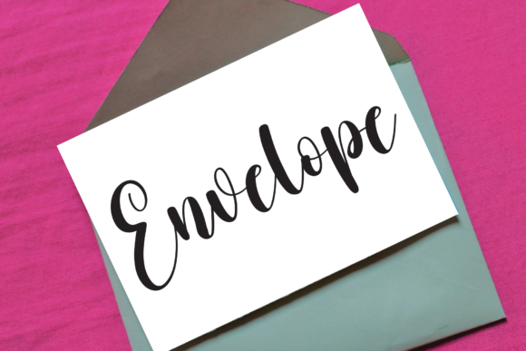 Romantic Font PNG with transparent background - Preview 1