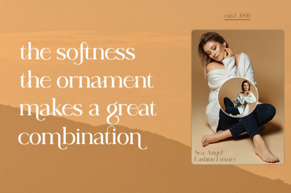 Sea Angel Font font preview - 5