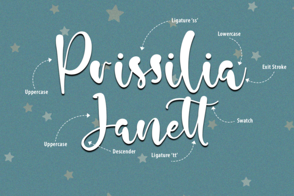 Snow Rain Font PNG with transparent background - Preview 1