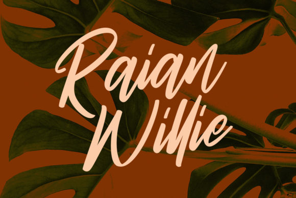 Almond Nuts Font - Preview 2