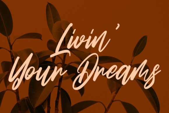Almond Nuts Font - Preview 4