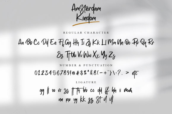 Amsterdam Kingdom Font - Preview 5