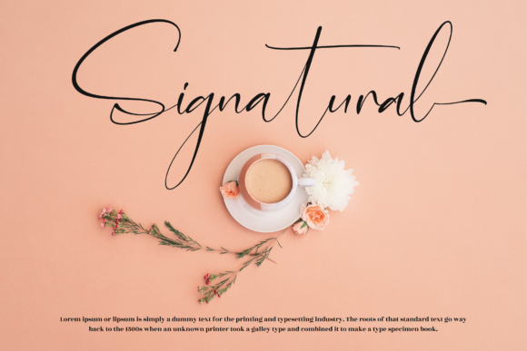 Berthalia Donatha Font PNG with transparent background - Preview 2