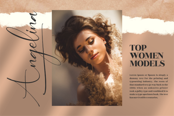 Berthalia Donatha Font PNG with transparent background - Preview 6