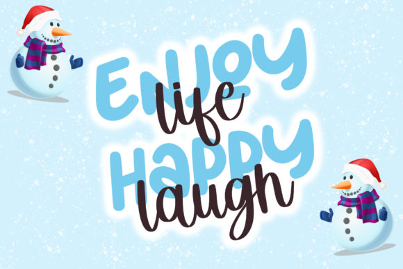 Bride Snow Font - Preview 5
