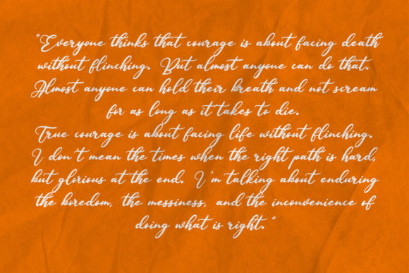 Chasing Sun Font - Preview 1