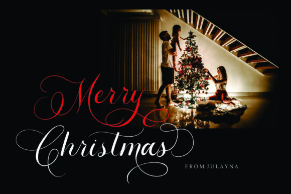 Christmas Melody Font - Preview 2