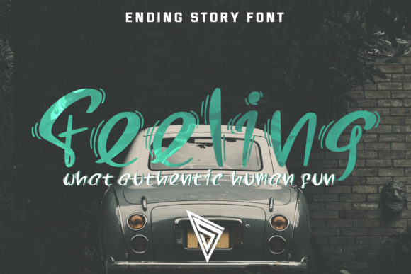 Ending Story Font - Preview 1