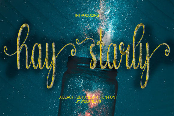Haystarly Font - Preview 4