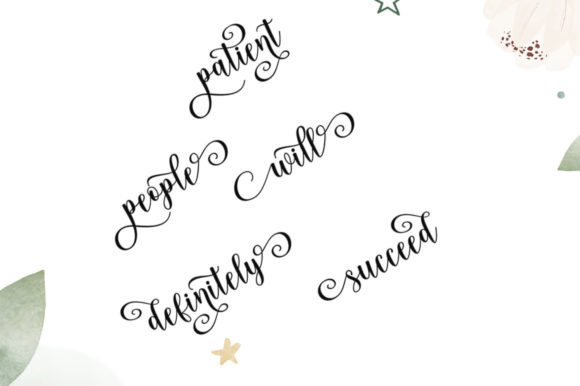 Hello Shanty Font PNG with transparent background - Preview 3