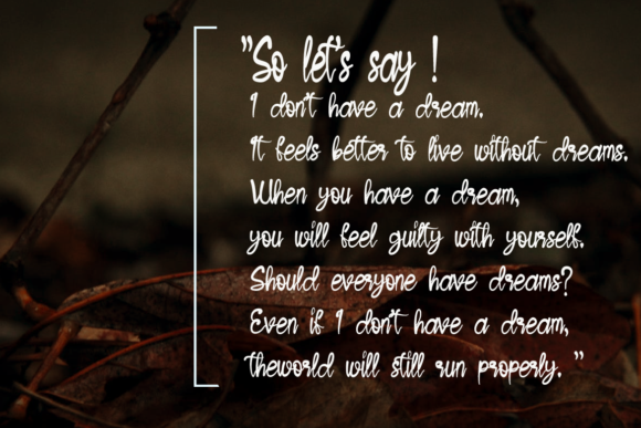 Jendra Font PNG with transparent background - Preview 2