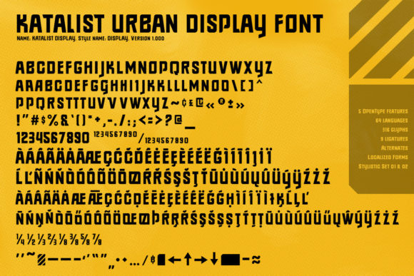Katalist Font PNG with transparent background - Preview 3