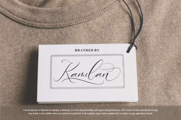 Malika Karnila Font PNG with transparent background - Preview 1