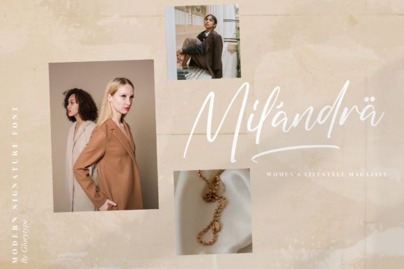 Millanoh Font PNG with transparent background - Preview 6