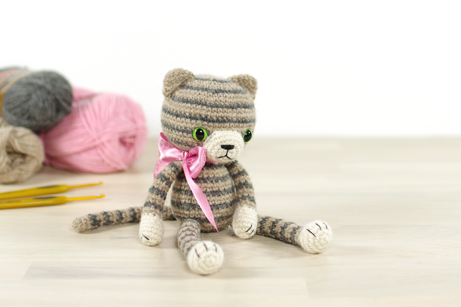Stripy Cat Graphic by kristitullus · Creative Fabrica