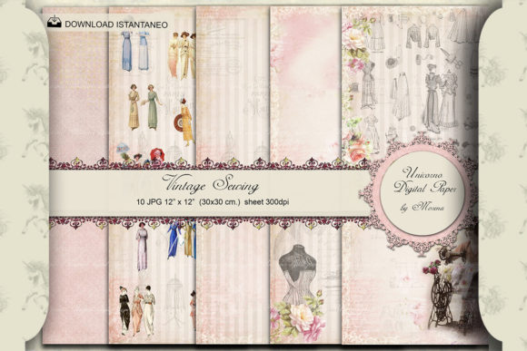 VINTAGE SEWING, Paper Dress Patterns