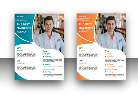 Business Flyer Design Grafik Druck-Vorlagen Von kamrangd19