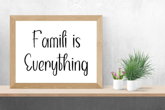 Amanda Handmade Font - Preview 3