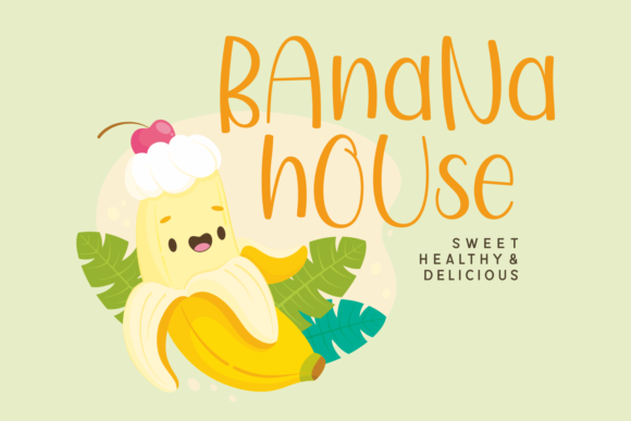 Banana Creams Font - Preview 3