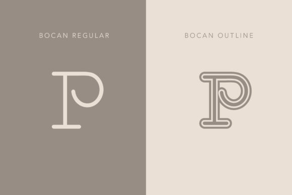 Bocan Font PNG with transparent background - Preview 2