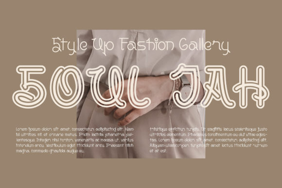 Bocan Font PNG with transparent background - Preview 3