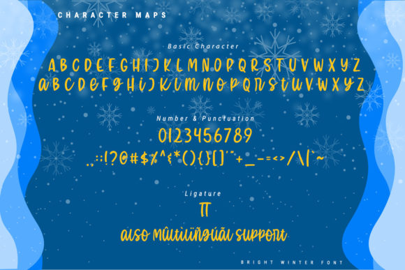 Bright Winter Font - Preview 6