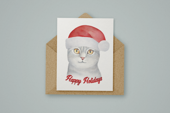Christmas Cat Font - Preview 2