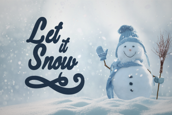 Christmas Cat Font - Preview 3