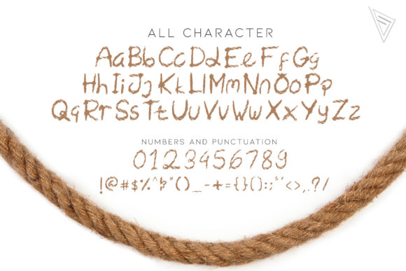 Cowboy Rope Font - Preview 1